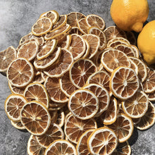 Load image into Gallery viewer, 60 Grams - ORGANIC Edible Dehydrated Lemon Slices