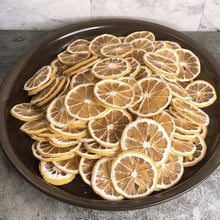 Load image into Gallery viewer, 120 Grams - ORGANIC Edible Dehydrated Lemon Slices
