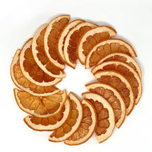 Load image into Gallery viewer, 50 Grams - ORGANIC Edible Dehydrated Grapefruit Half Slices