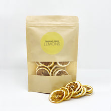 Load image into Gallery viewer, 60 Grams - ORGANIC Edible Dehydrated Lemon Slices