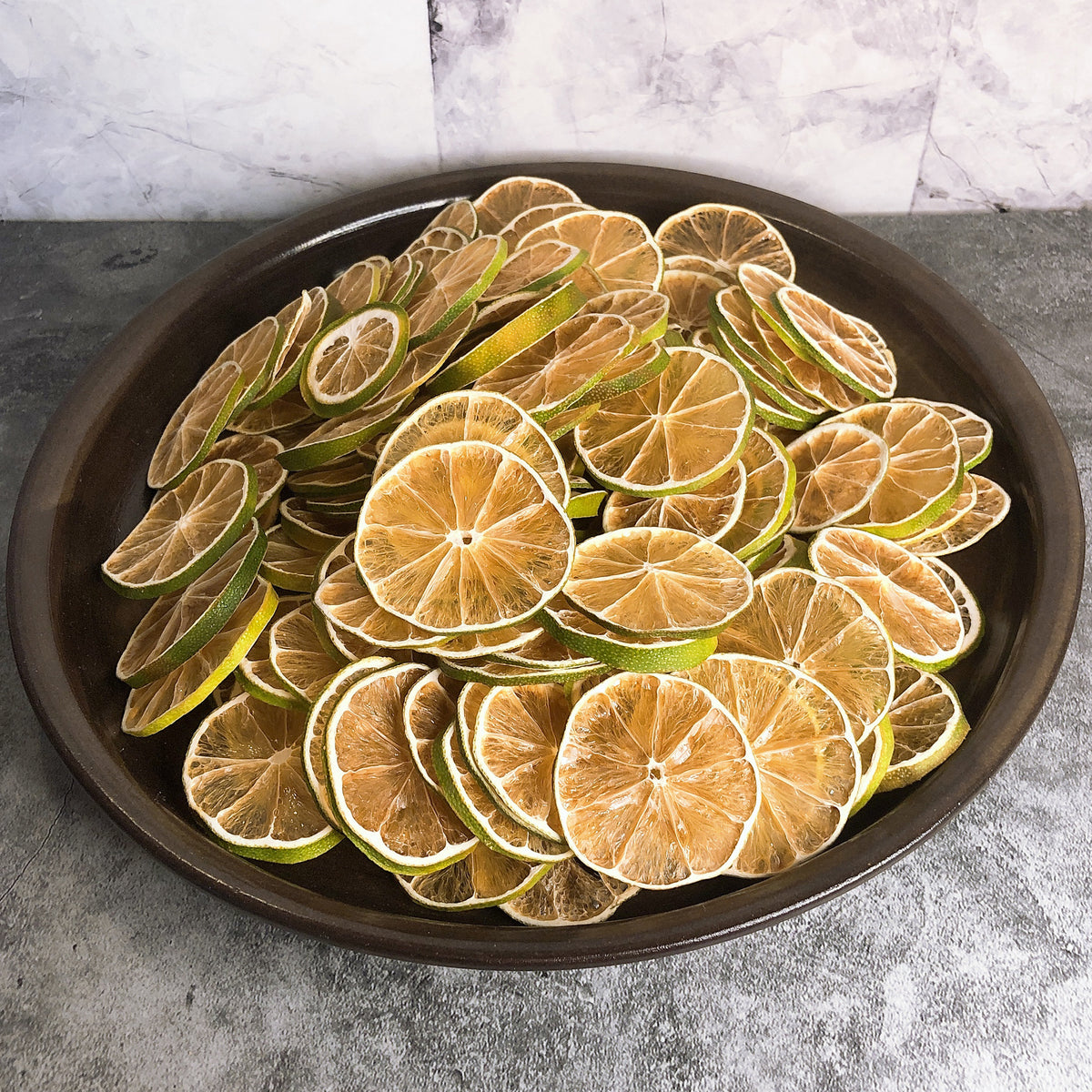 60 Grams - ORGANIC Edible Dehydrated Lemon Slices –