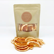 Load image into Gallery viewer, 25 Grams - ORGANIC Edible Dehydrated Grapefruit Half Slices