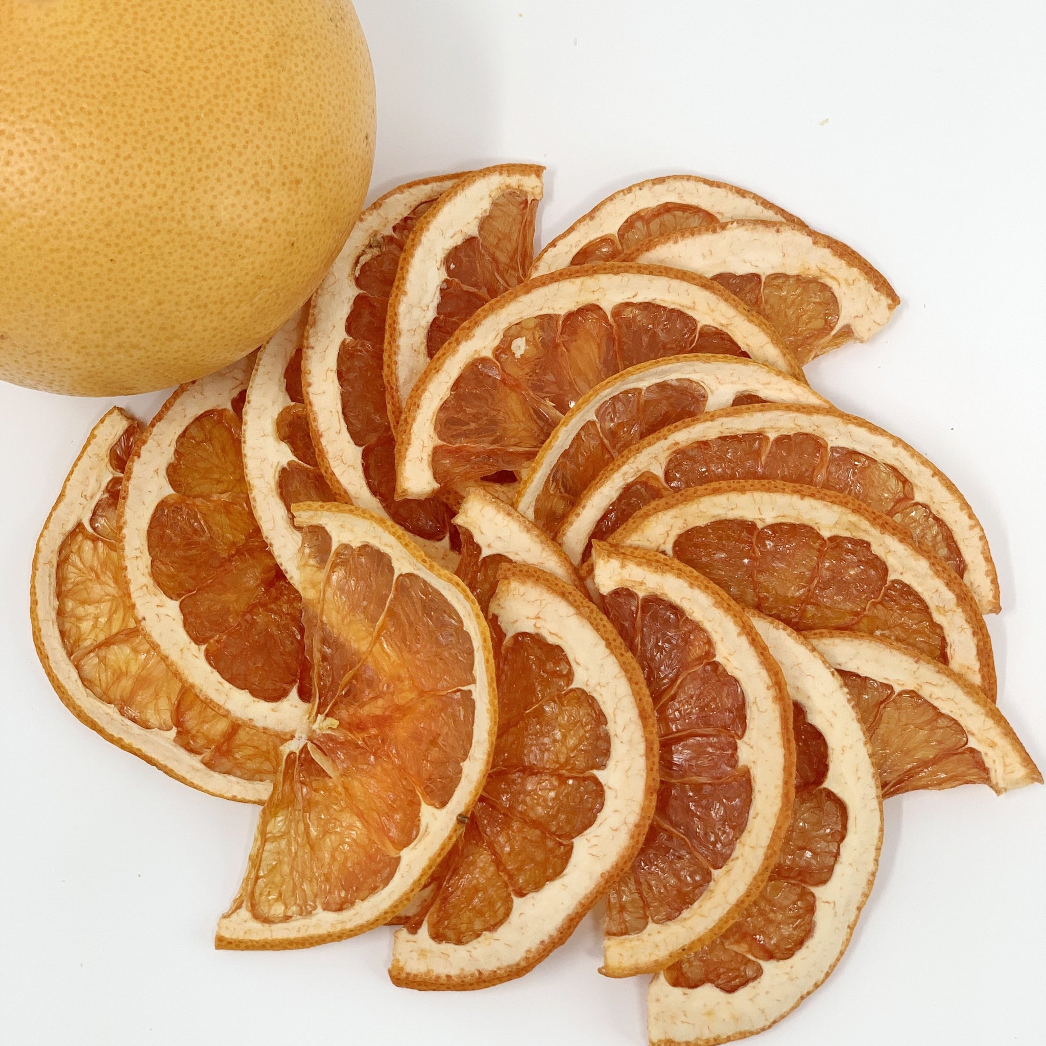 25 Piece Dehydrated Fruit Cocktail Garnish Organic Oranges, Lemons